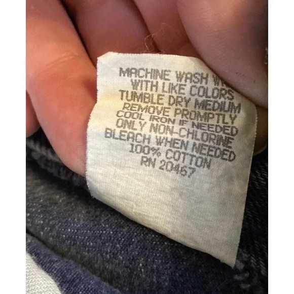 Chic Jeans Womens Size 14 Tall Straight Blue Denim High Waisted Retro 80s 90s - Picture 9 of 9